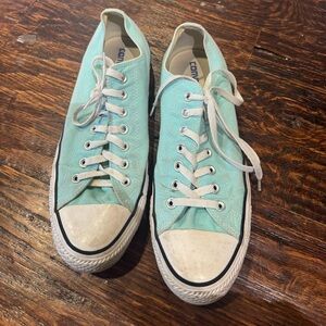 Converse All Star Low Top Sneakers (Mint/Seafoam) – Women’s 13 / Men’s 11